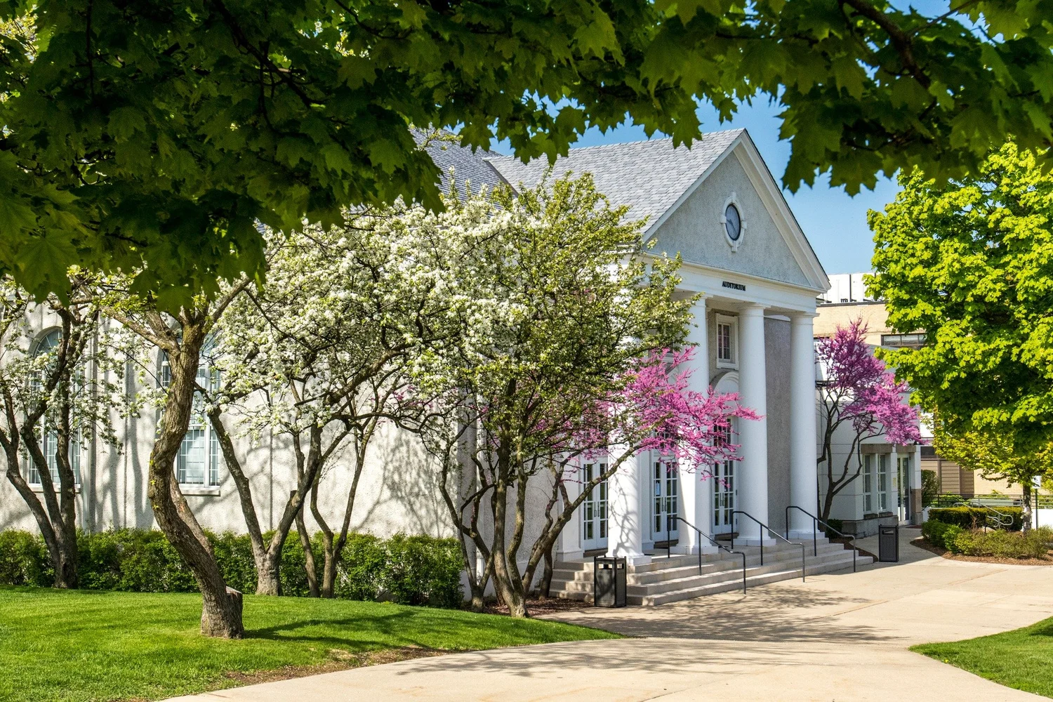 The North Shore Country Day School auditorium